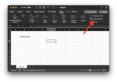 how to add data analysis in excel mac