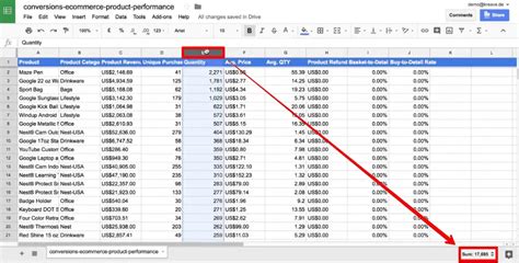 how to add data analysis in google sheets