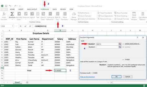 how to add data in excel