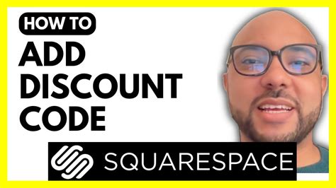 how to add discount code to squarespace