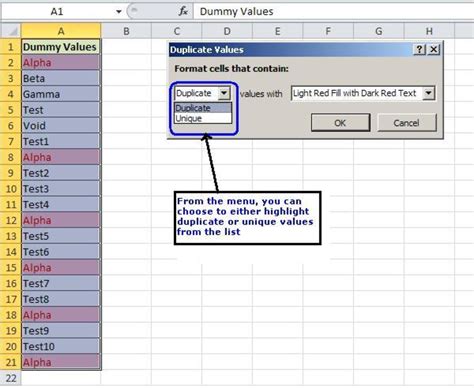 how to add duplicate values in excel