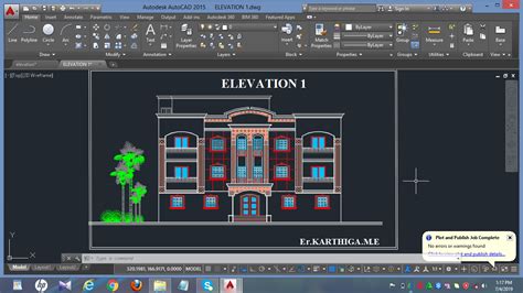 how to add elevation lines in autocad