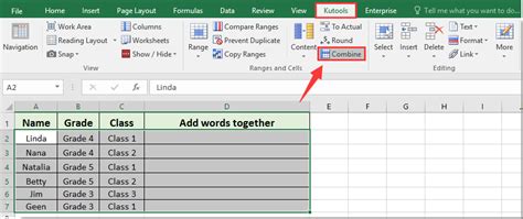 how to add extra word in excel cell