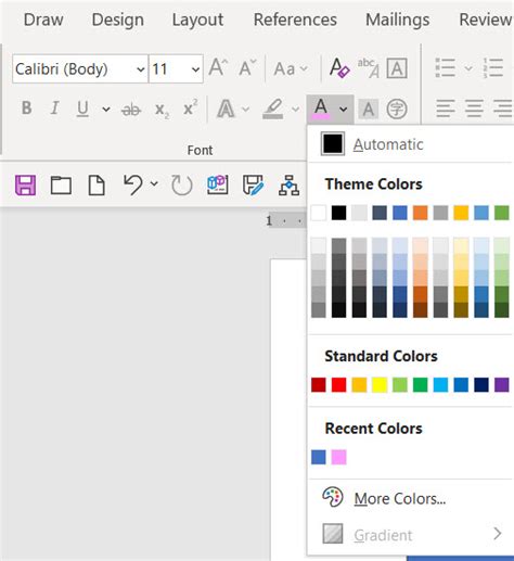 how to add eyedropper in word