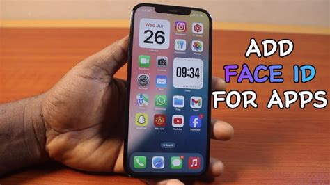 how to add face id to open certain apps