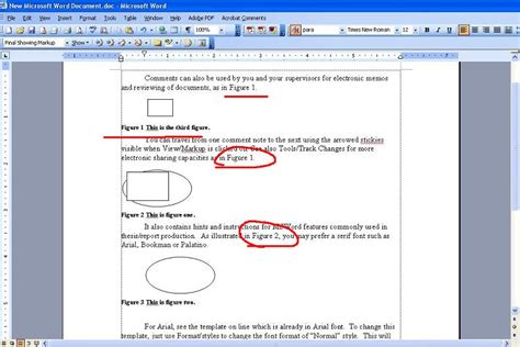 how to add figure number in word document