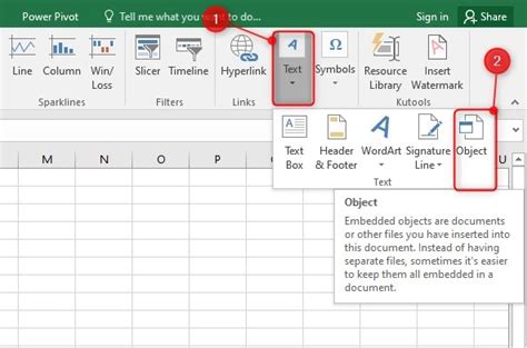 how to add file attachment in excel