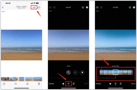 how to add filters on iphone camera