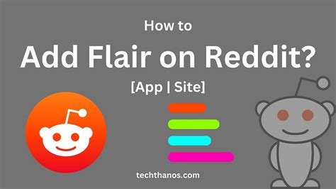 how to add flair on reddit app