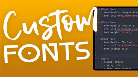 how to add font style in html