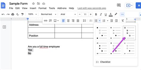how to add forms in google docs
