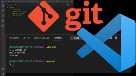 how to add git bash in visual studio code