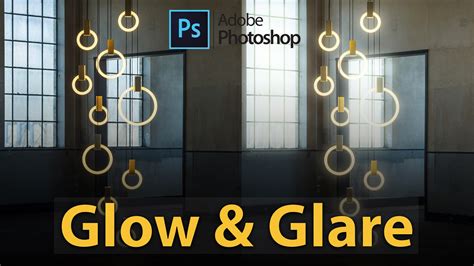 how to add glare effect in photoshop