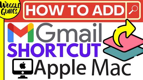 how to add gmail shortcut to desktop mac