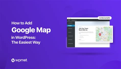 how to add google map location in wordpress website