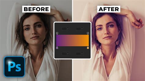 how to add gradient map layer in photoshop