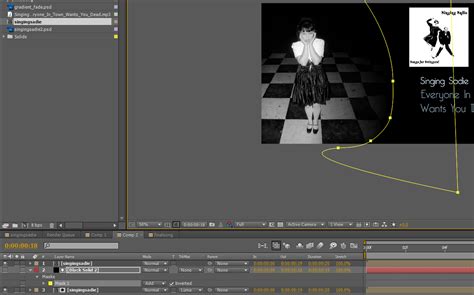how to add gradient mask in after effects