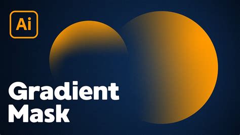 how to add gradient mask in illustrator