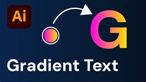 how to add gradient to text in illustrator ipad