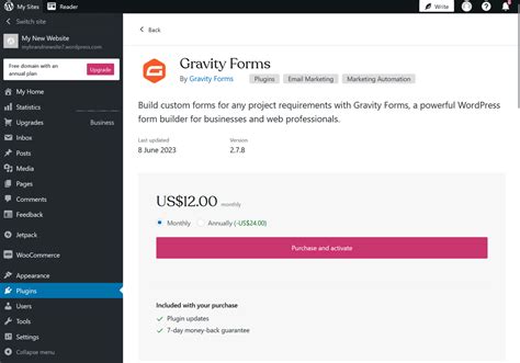 how to add gravity forms to wordpress
