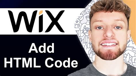 how to add html code to wix