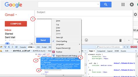 how to add html template in gmail