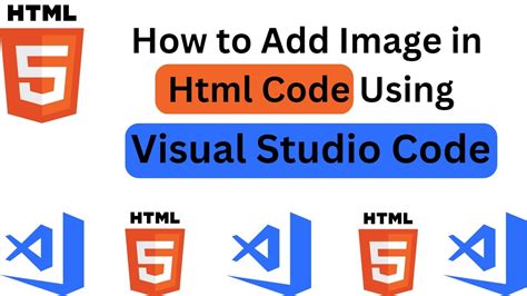 how to add image in vs code html