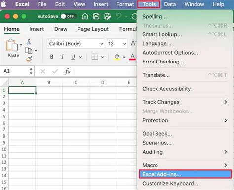 how to add in excel on mac