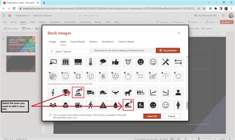 how to add insert picture icon in powerpoint
