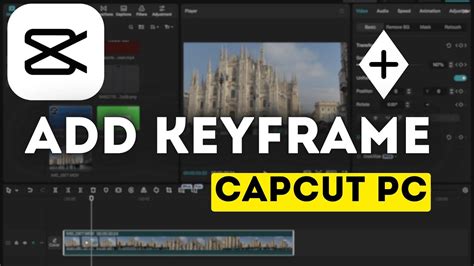 how to add keyframe in capcut pc online