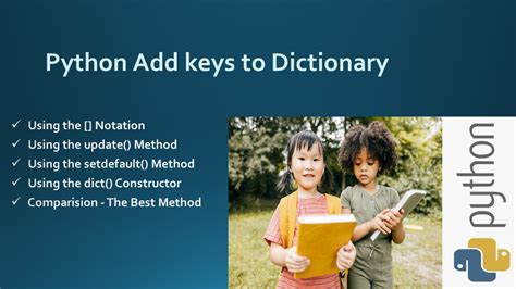 how to add keys to a dictionary