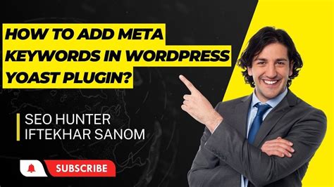 how to add keywords in wordpress yoast plugin