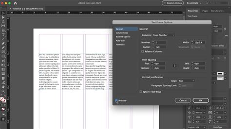 how to add lines to text box indesign