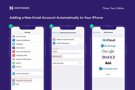 how to add mail to iphone home screen