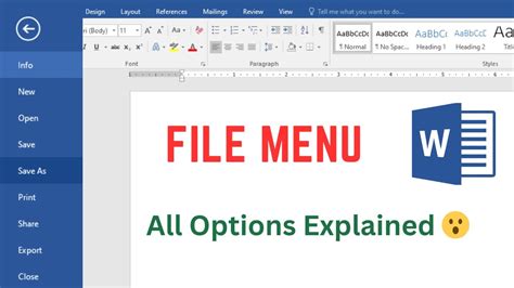 how to add menu in ms word