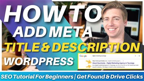 how to add meta title in wordpress