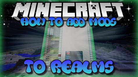 how to add mods into minecraft java realms