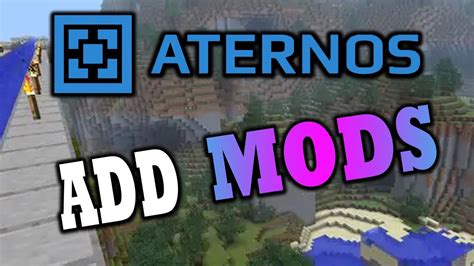 how to add mods to aternos bedrock