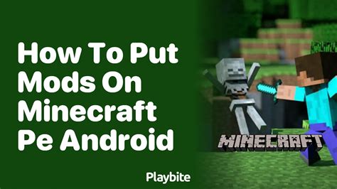 how to add mods to minecraft pe android