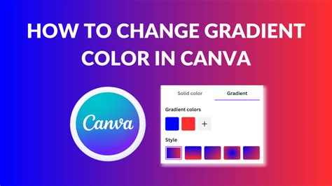 how to add more gradient color in canva
