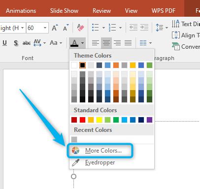 how to add more highlight colours in powerpoint