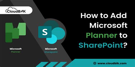 how to add ms planner to sharepoint