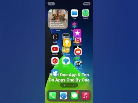 how to add multiple apps into a folder