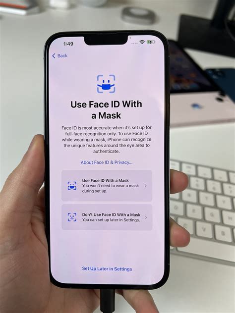 how to add multiple face id on iphone 12