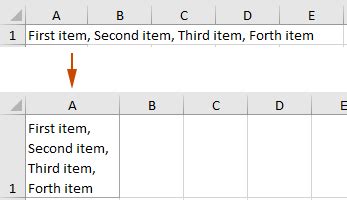 how to add multiple lines of text in excel cell mac