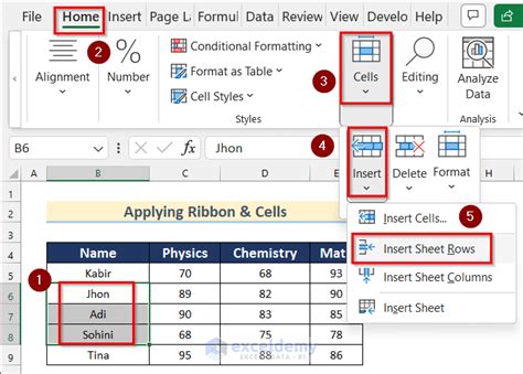 how to add multiple rows within a cell in excel