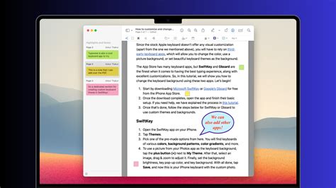 how to add notes to a pdf on mac