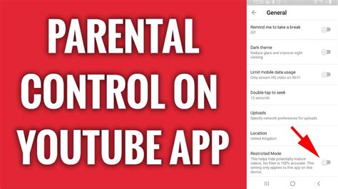 how to add parental controls on youtube