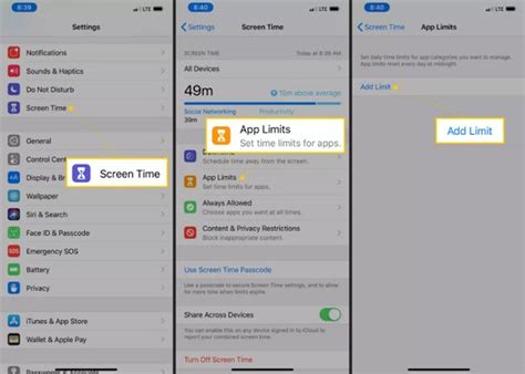 how to add password to app limits