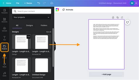 how to add pdf file to canva presentation
